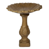 Photo of Birdbath - Cabbage Leaf - Sunflower Top - Marquis Gardens